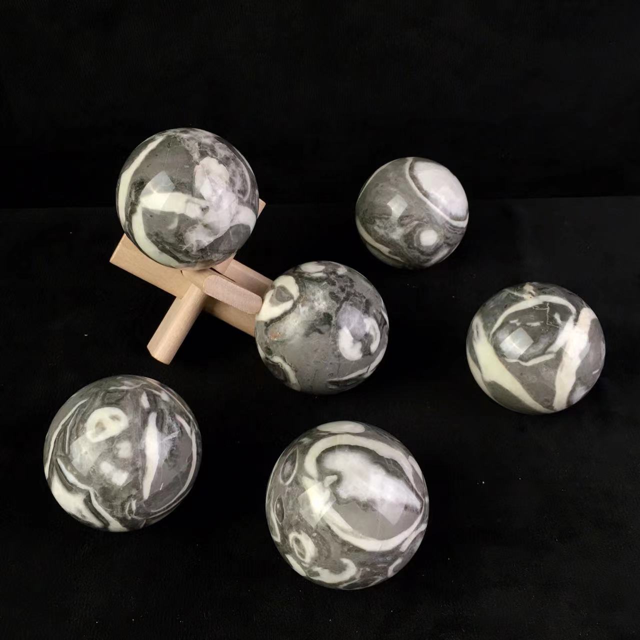 Wholesale Natural Crystal Thousand Eyes Sphere for Decoration 1kg