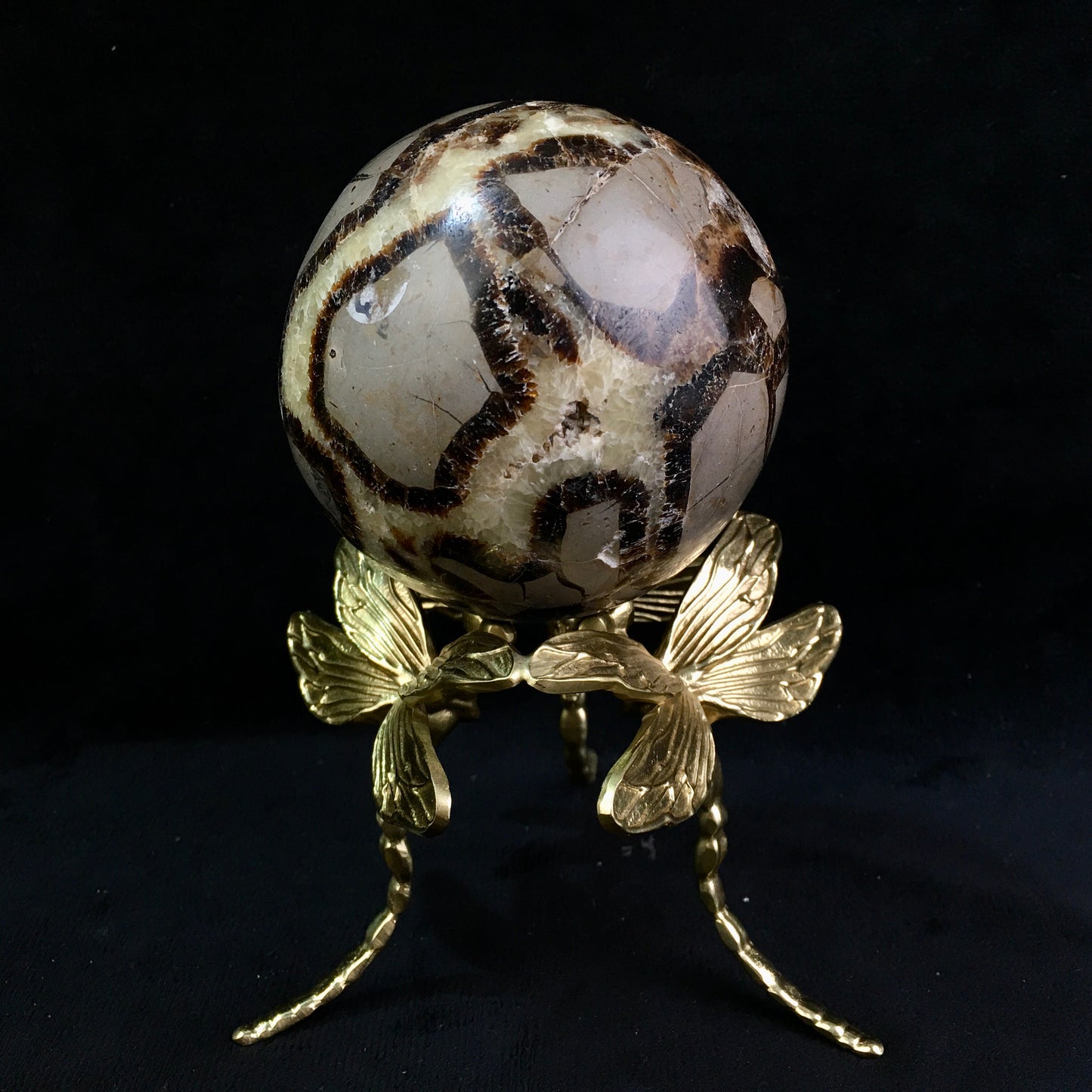 Wholesale Natural Crystal High Quality Balls Sphered Crystal Septarium Sphere For Home Decoration 1kg