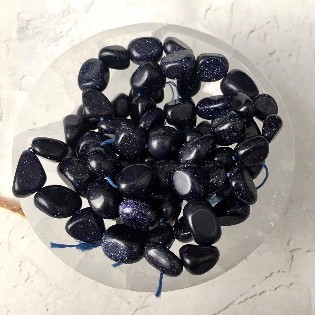 Wholesale Natural Smooth Gemstone Chip Loose Beads Jewelry Making