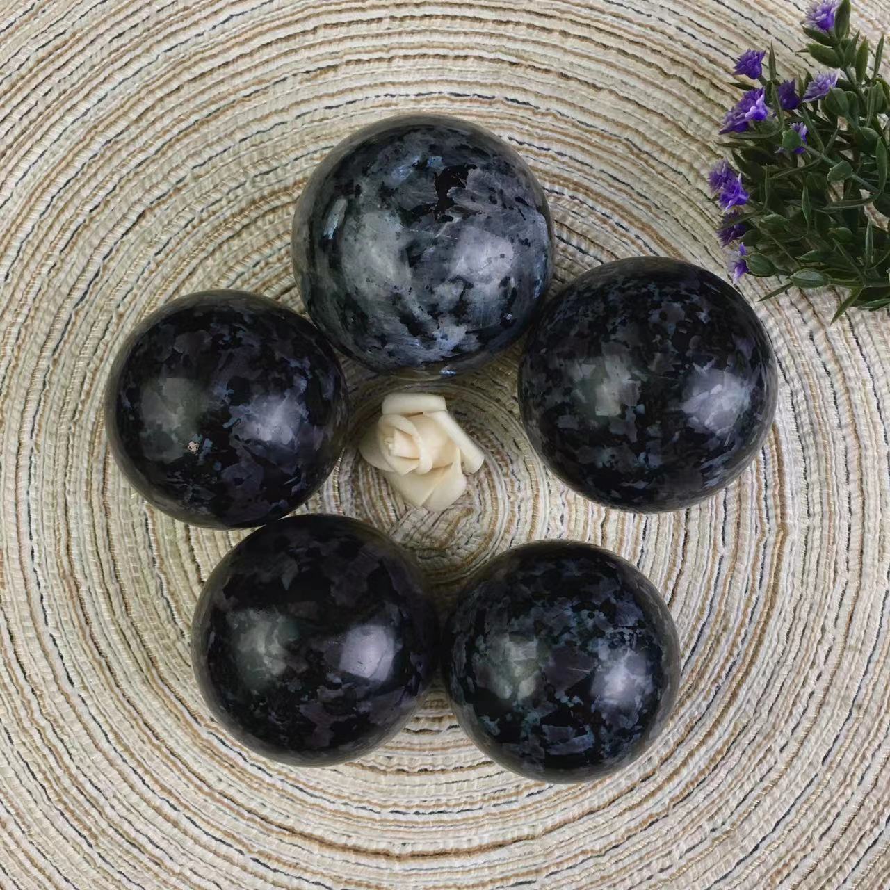 Wholesale Natural Super IndigoTop quality Crystal Ball/sphere For Decoration 1kg