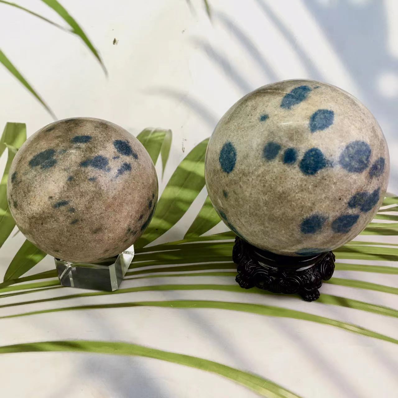 Wholesale high quality reiki natural K2 sphere for decoration 1kg