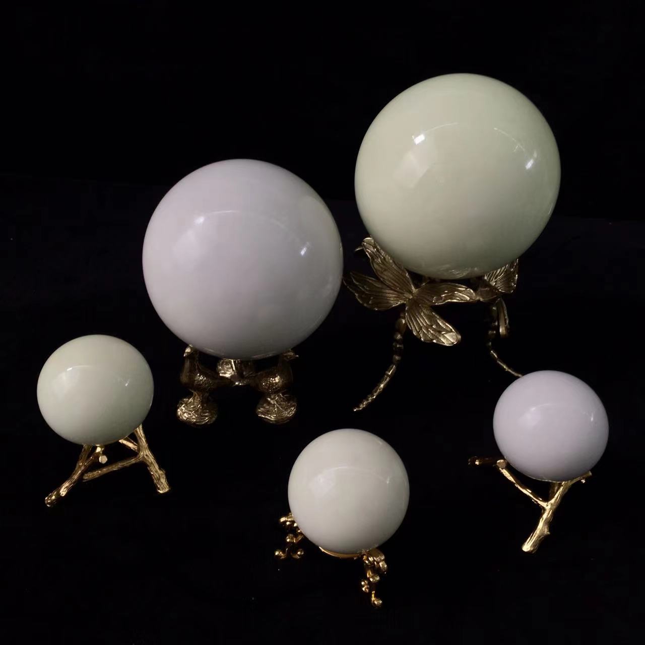 Wholesale Natural Healing Luminouus sphere for decoration 1kg