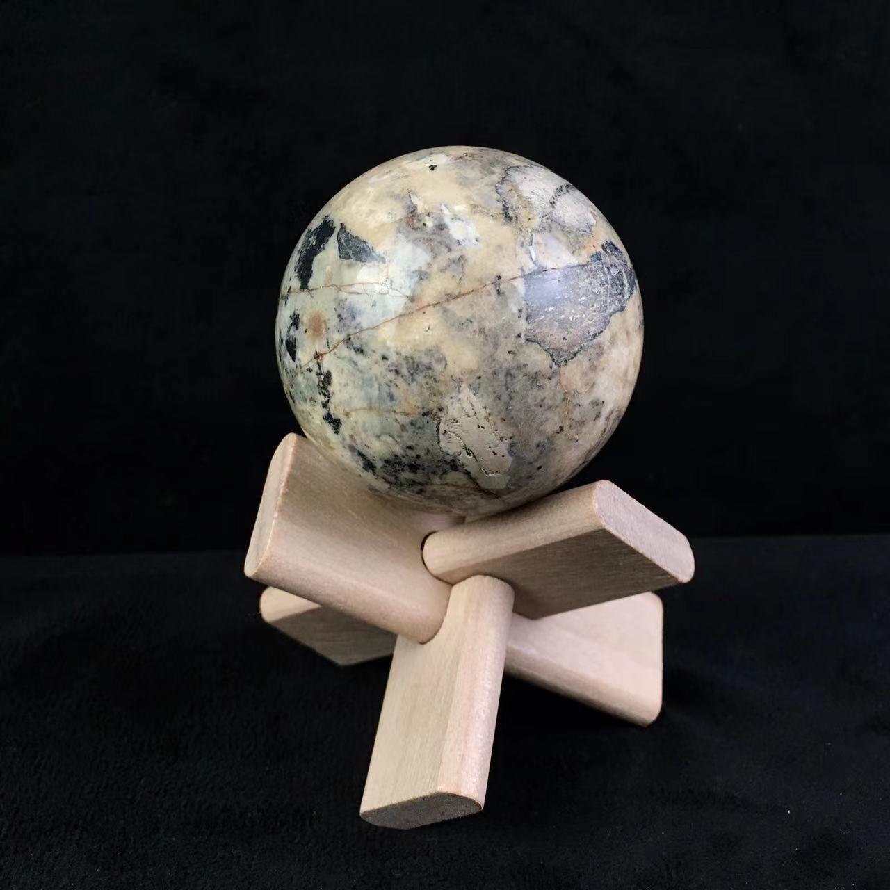 Wholesale Natural Healing Moss agate sphere for decoration 1kg