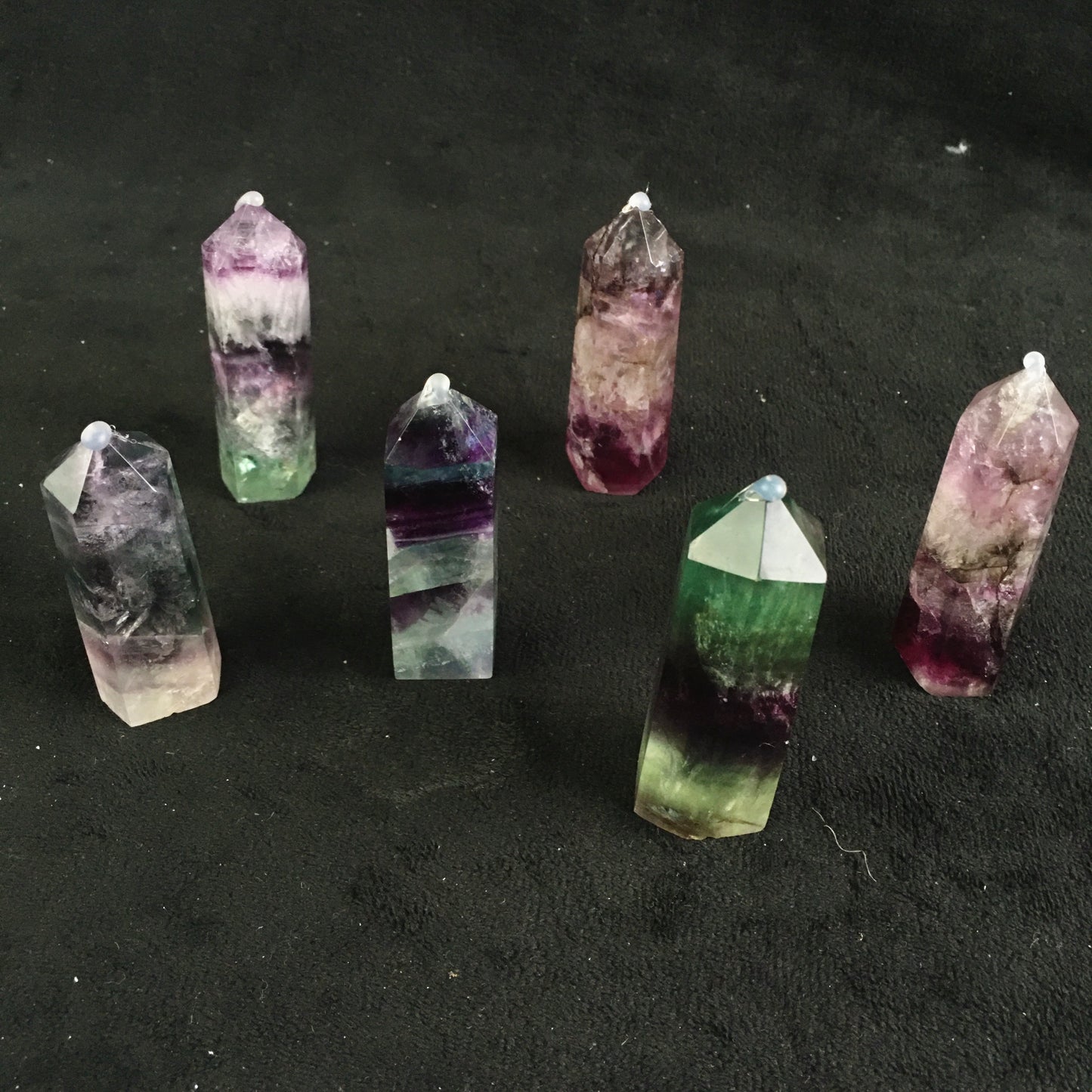 Wholesale High Quality Natural fluorite crystal quartz tower for decoraiotion 1kg