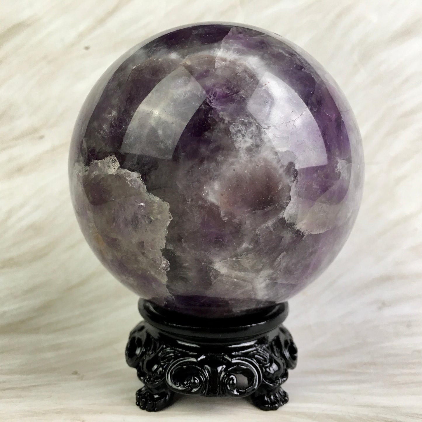 Wholesale Natural Healing Dream Amethyst Sphere for decoration 1kg