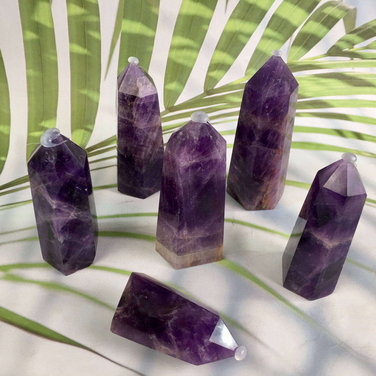 Wholesale high quality reiki natural Amethyst crystal Healing stone tower for decoraiotion1kg