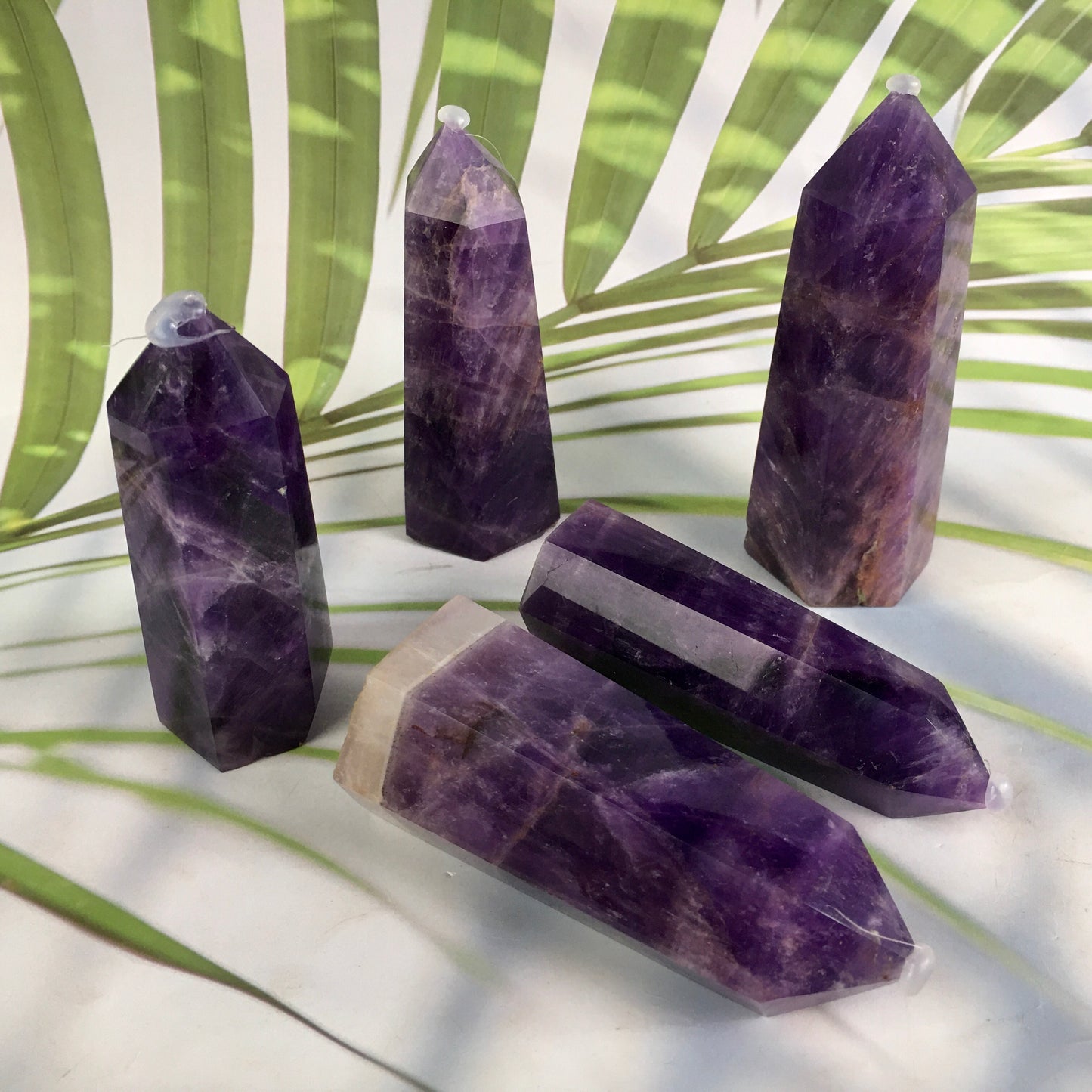 Wholesale high quality reiki natural Amethyst crystal Healing stone tower for decoraiotion1kg