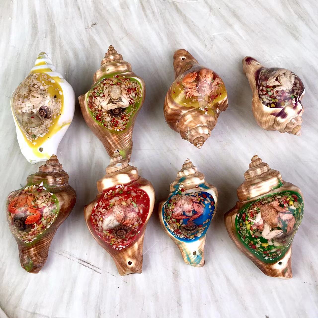 High quality wholesale Natural Crystal Conch For Decoration