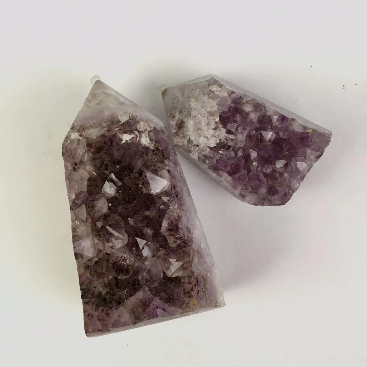 Wholesale high quality reiki natural Amethyst cluster Healing stone tower for decoraiotion1kg