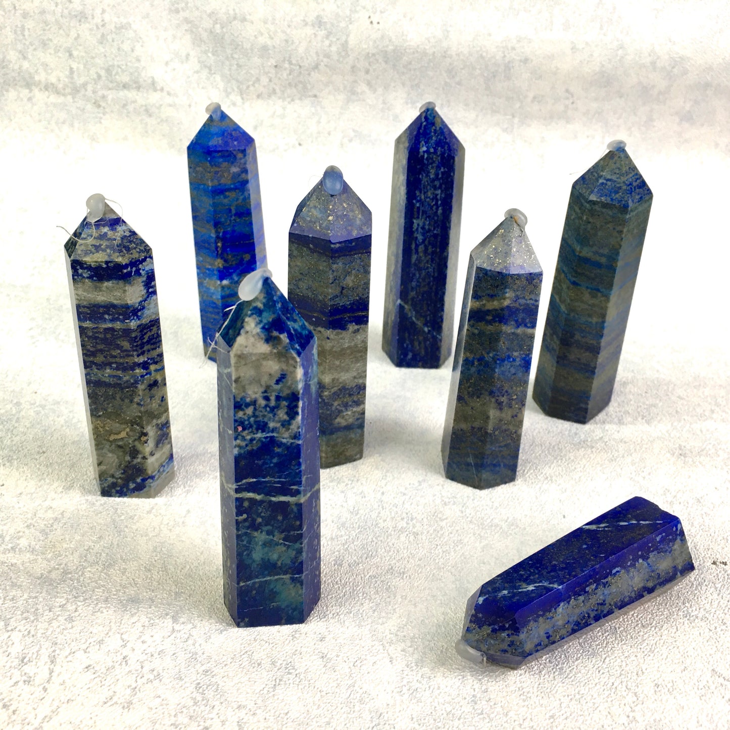 Wholesale Natural Crystal tower Lapis tower for decoraiotion 1kg