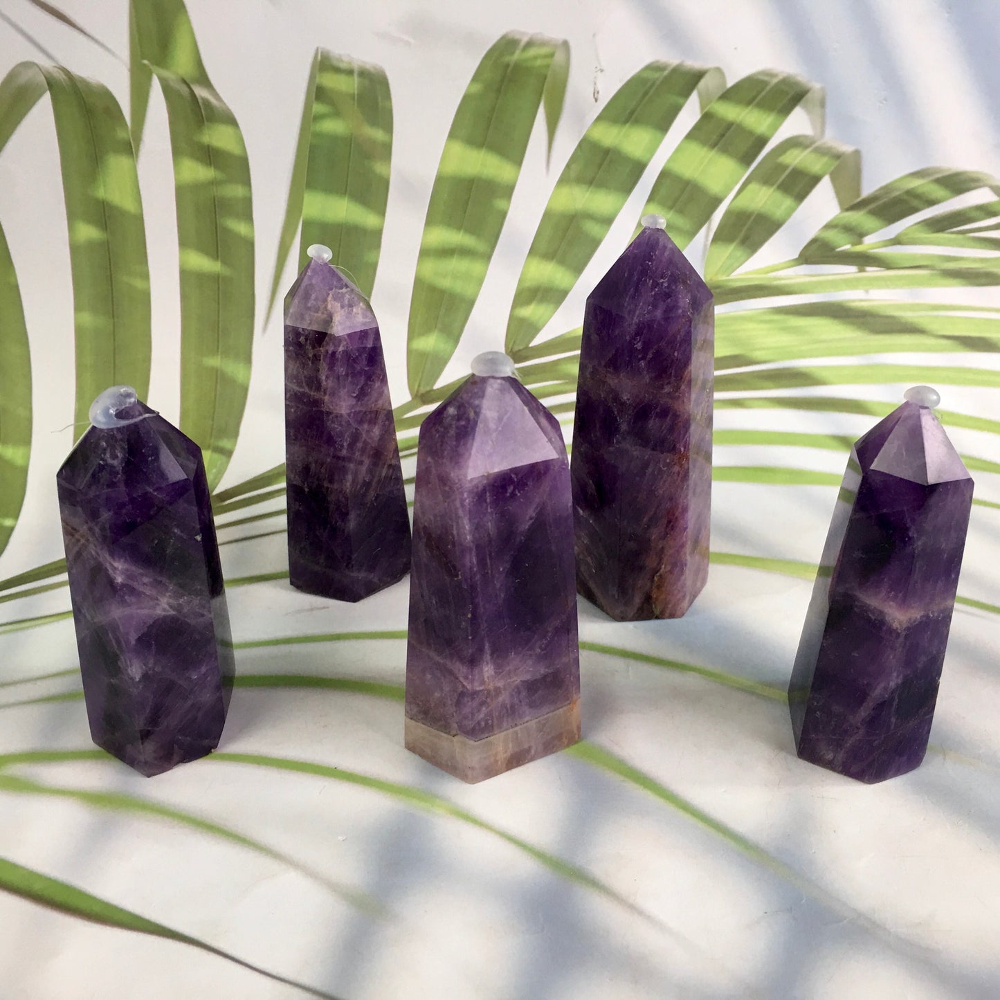 Wholesale high quality reiki natural Amethyst crystal Healing stone tower for decoraiotion1kg