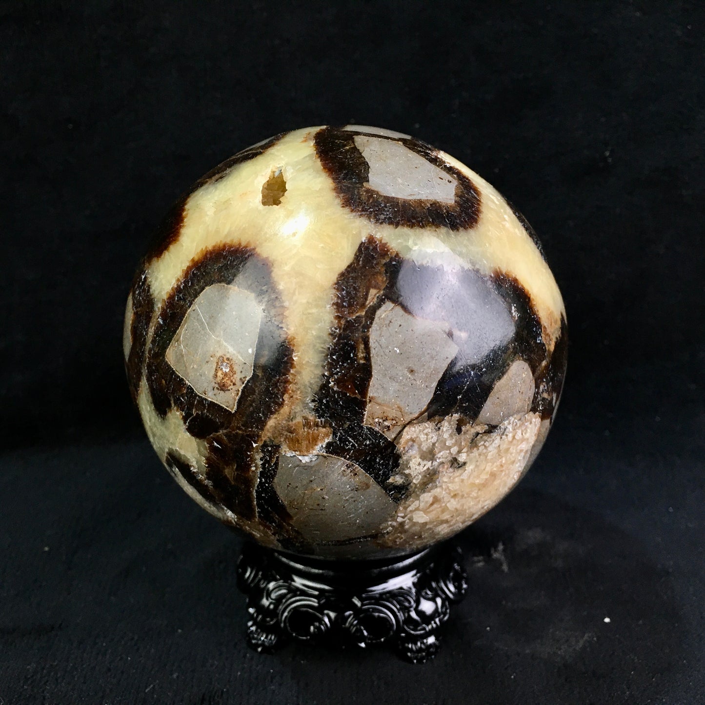 Wholesale Natural Crystal High Quality Balls Sphered Crystal Septarium Sphere For Home Decoration 1kg