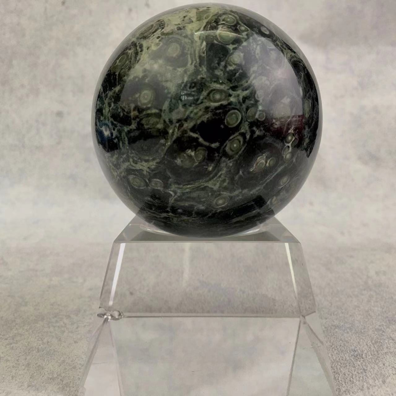 Wholesale high quality reiki natural Kambaba sphere for decoration 1kg