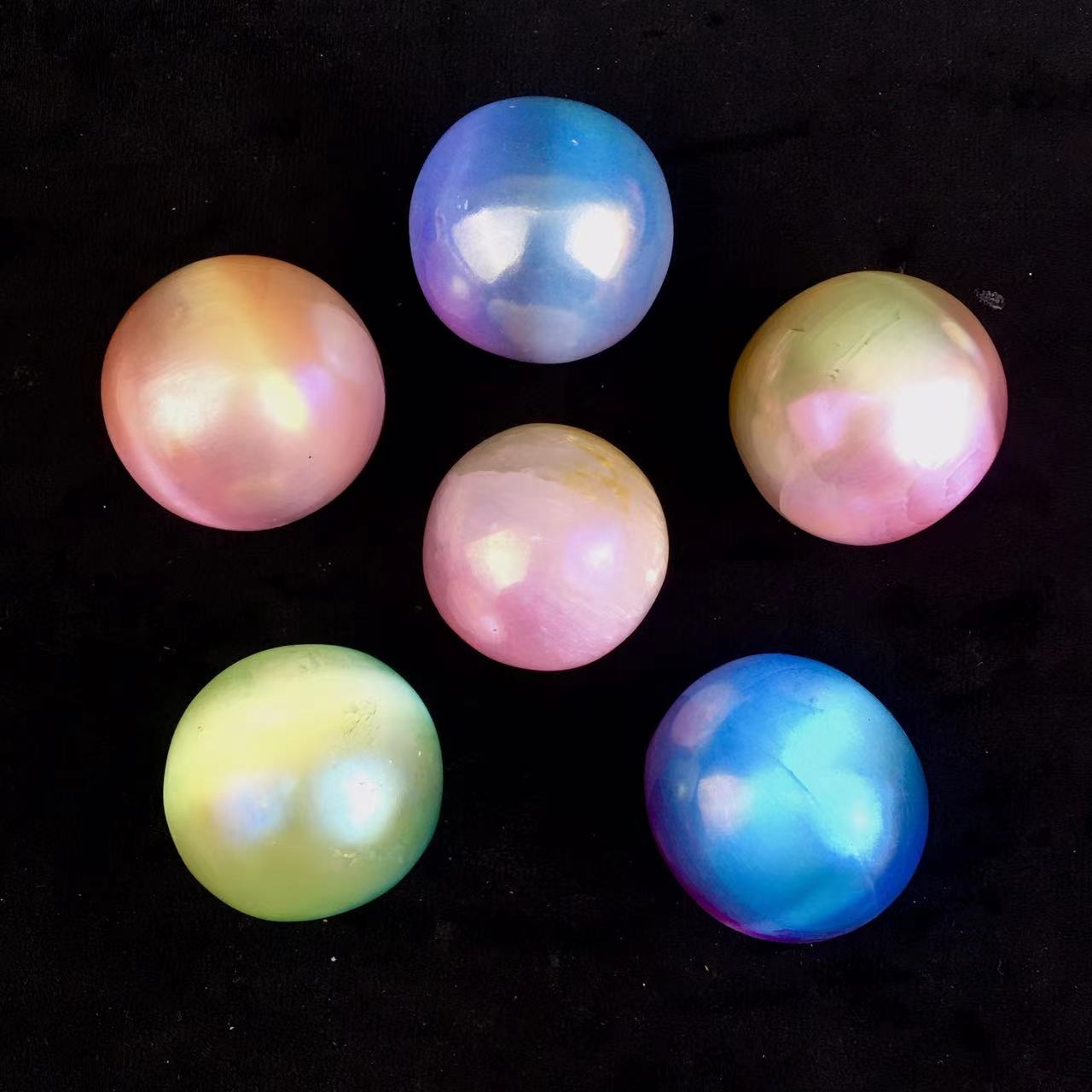 Wholesales high quality aura selenite ball sphere natural healing crystal sphere gemstone for home decoration