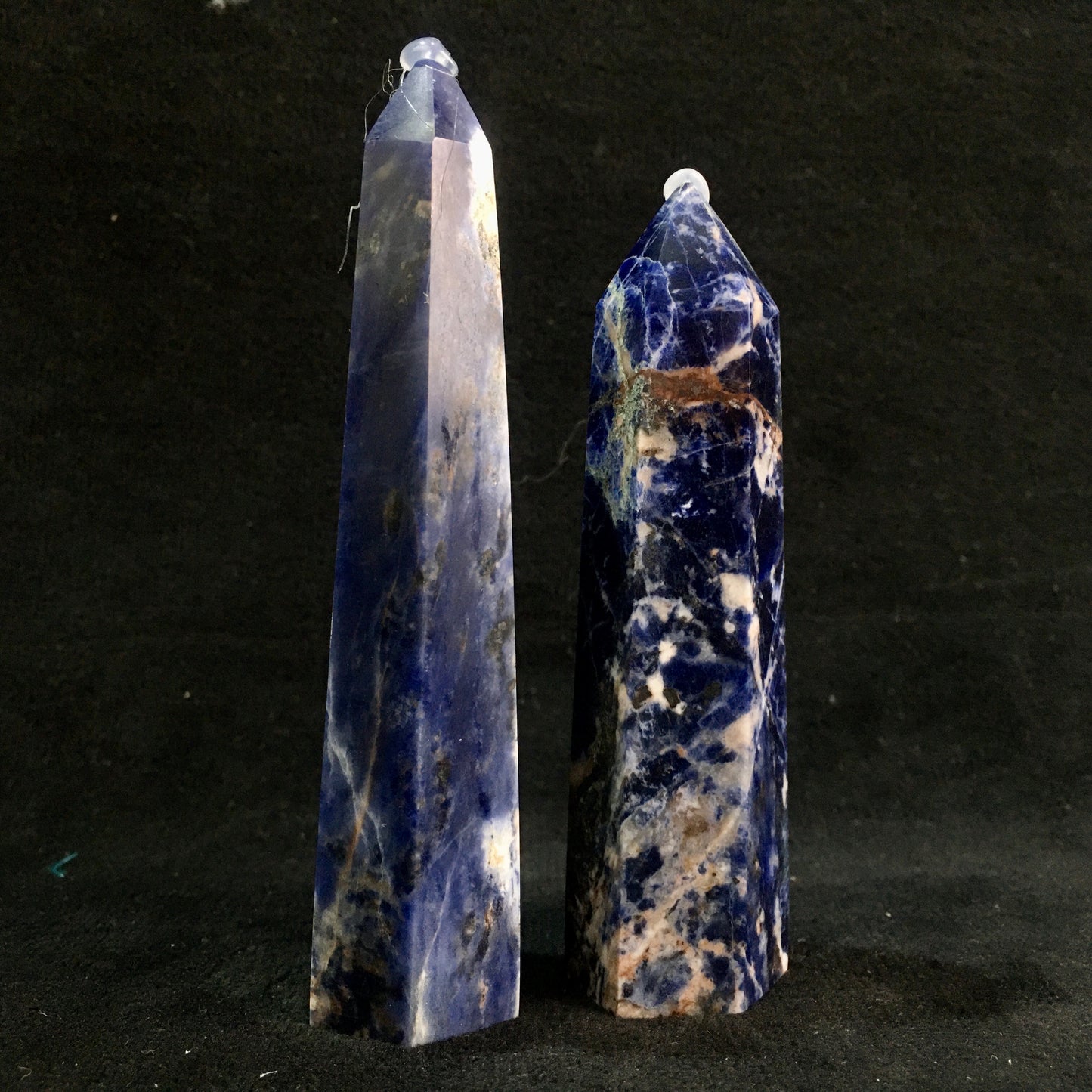 Wholesale Natural Healing Quartz Crystal Sodalite Tower for decoraiotion 1kg