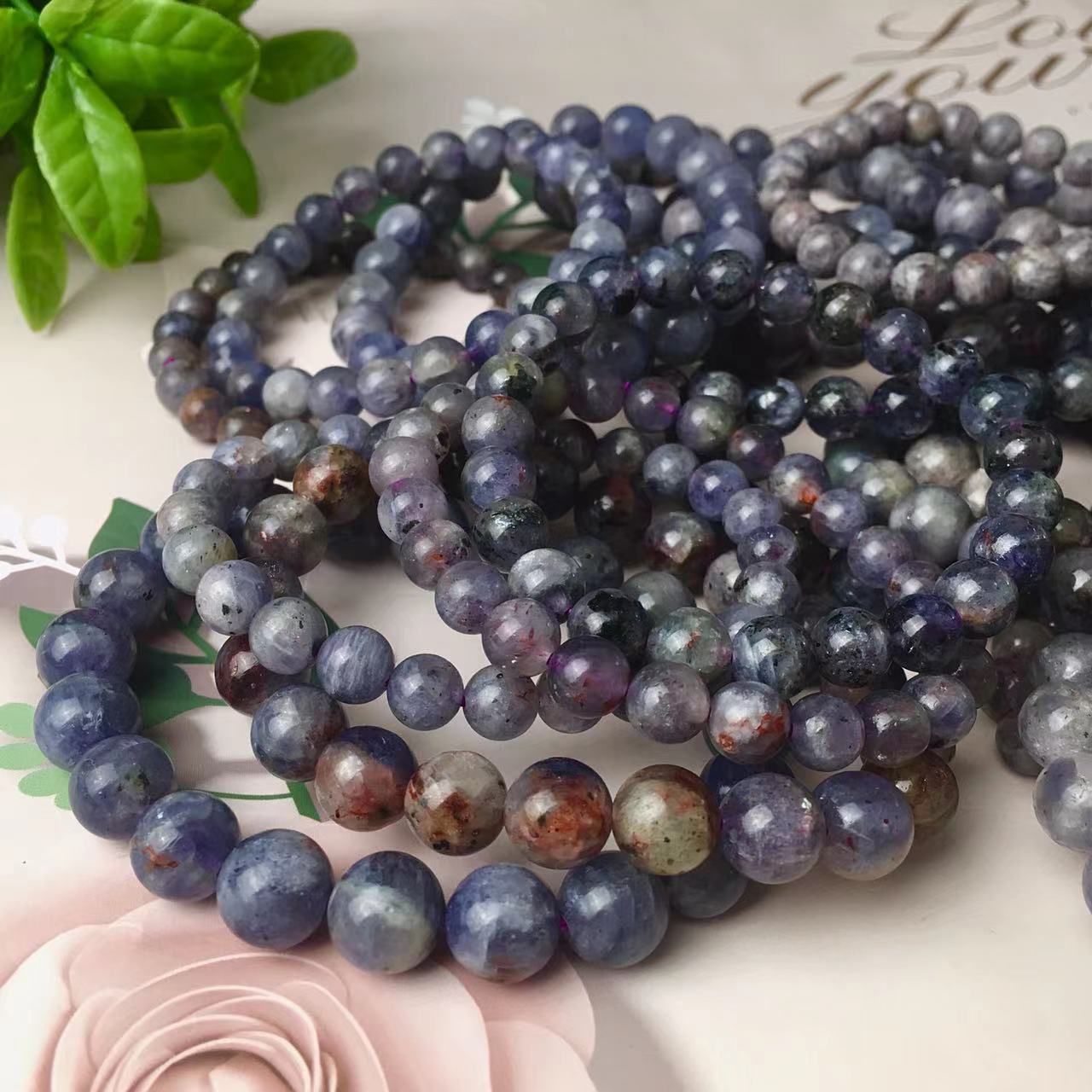 Wholesale Natural Tanzanite Stone7- 8mm Jewelry Charm A grade Tanzanite Bracelet For Women
