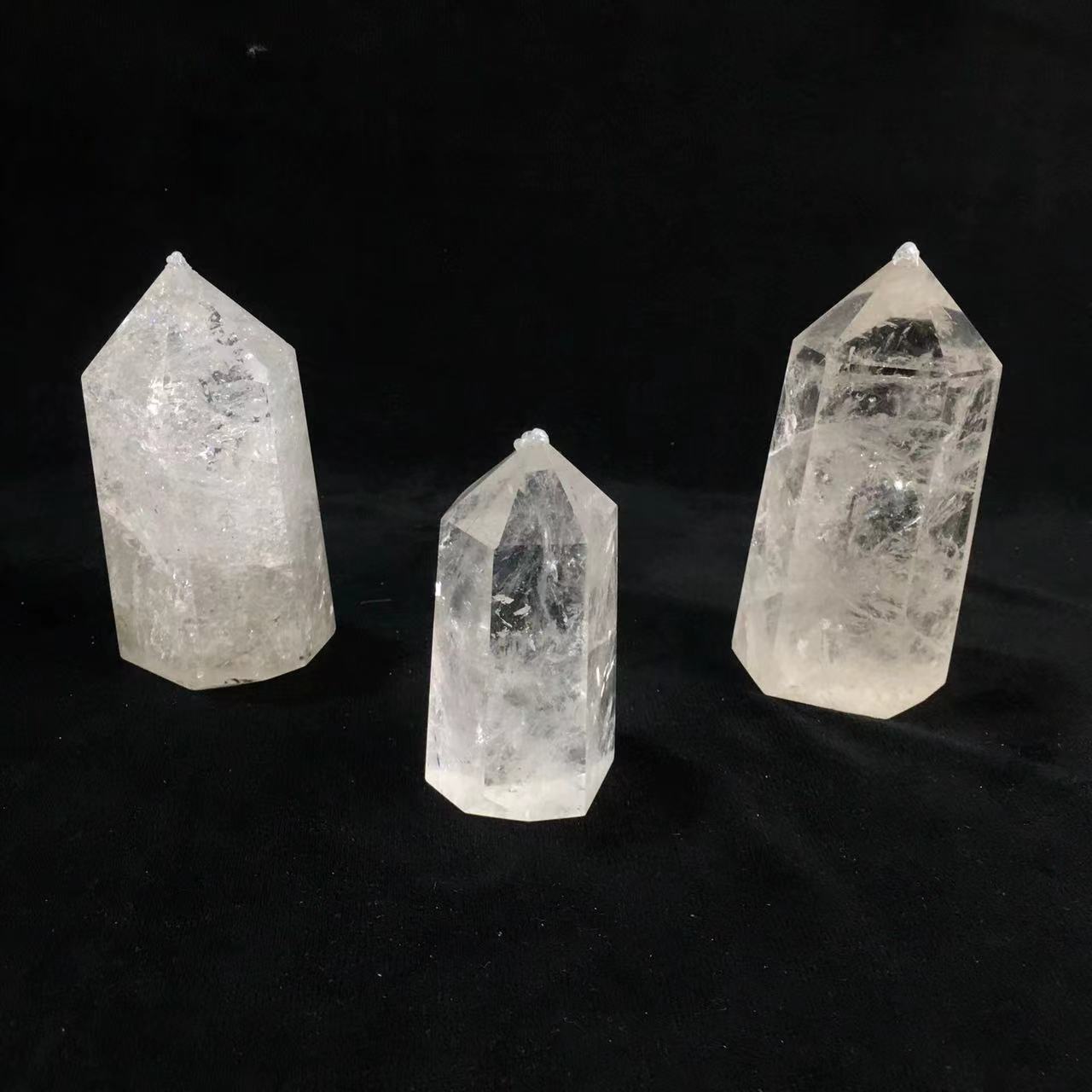 Wholesale Natural Crystals Healing Clear Quartz Tower for decoraiotion 1kg
