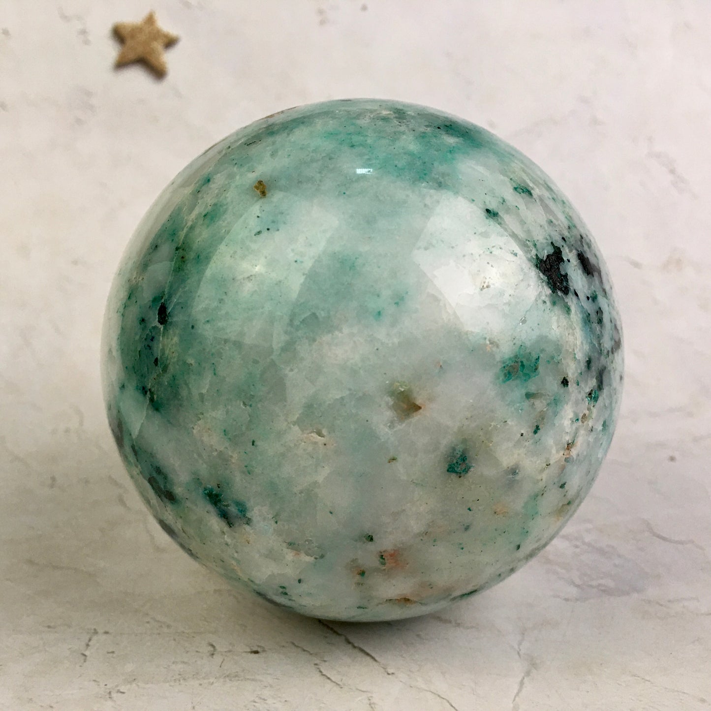 Wholesale high quality reiki natural Phoneix sphere for decoration 1kg