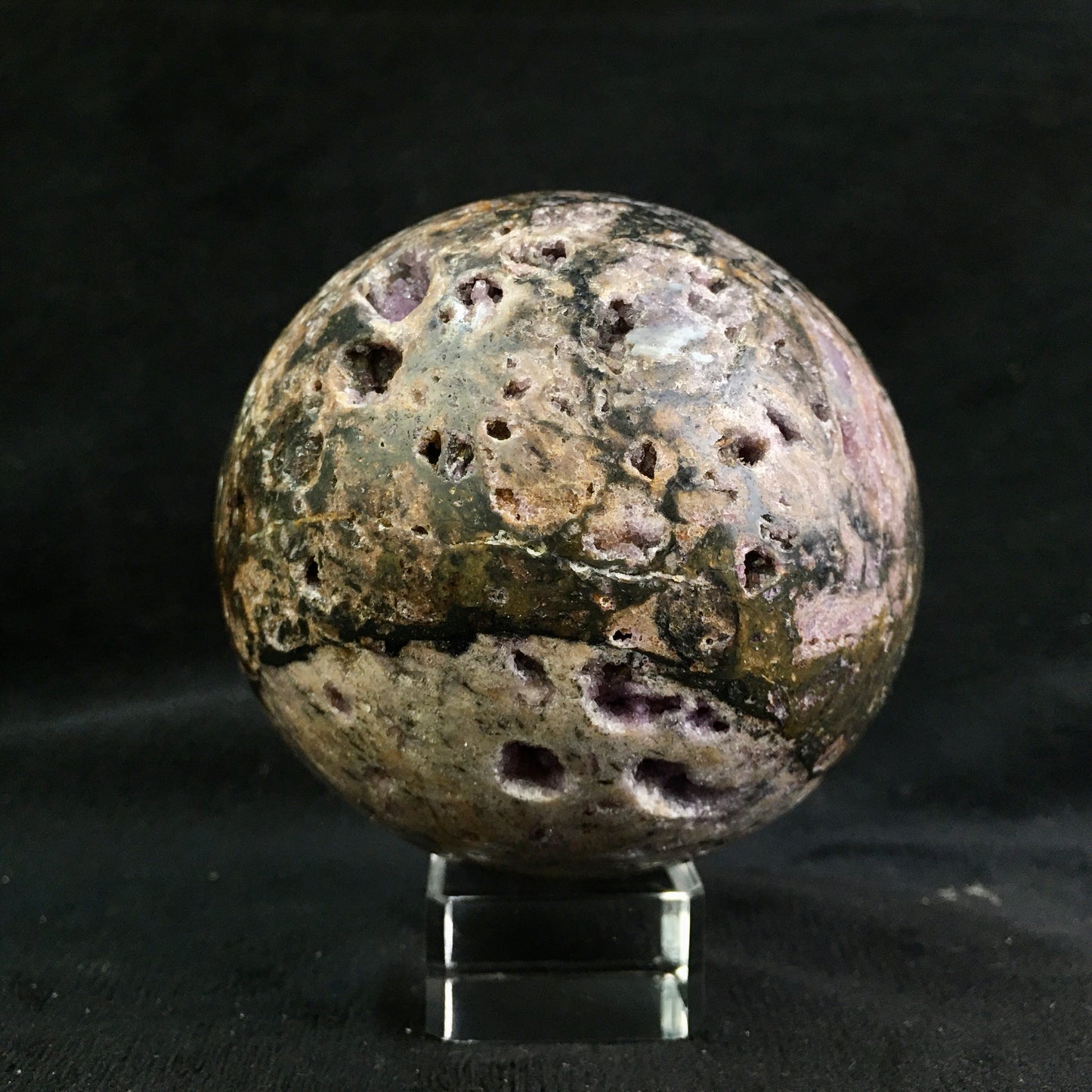 Wholesale natural sphalerite sphere healing for decoration 1kg