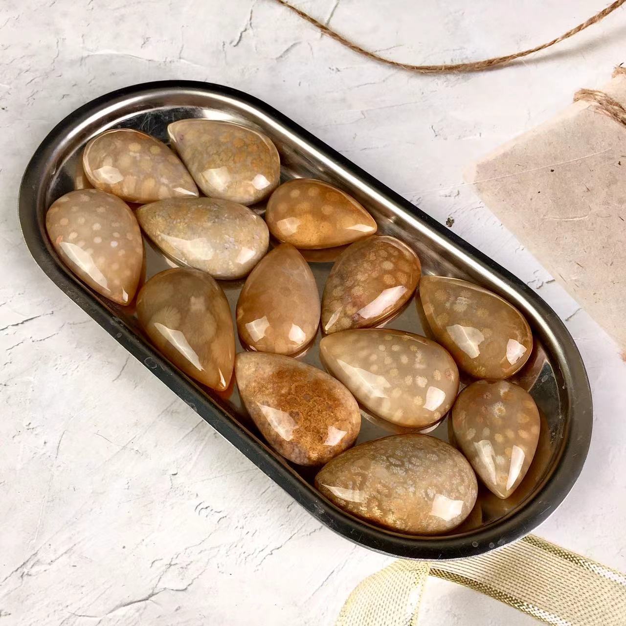 High quality wholesale Natural Crystal Coral pendant For Decoration