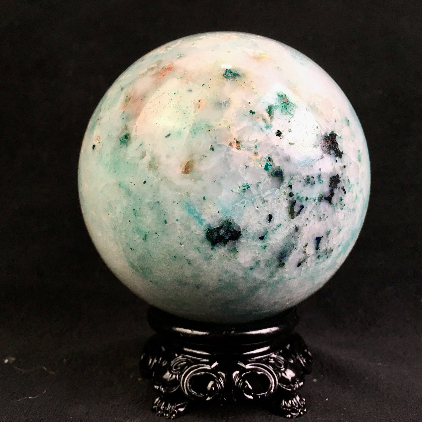Wholesale high quality reiki natural Phoneix sphere for decoration 1kg