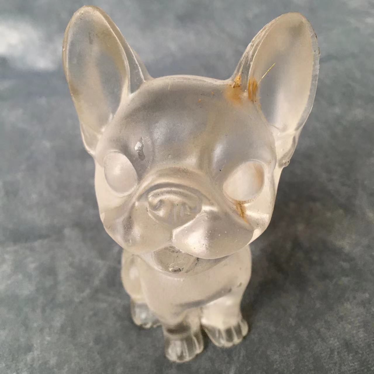 Wholesale Healing Crystal Chips Dog S for Gift Mixed and Stone Chips with Resin Natural Feng Shui Home Decoration