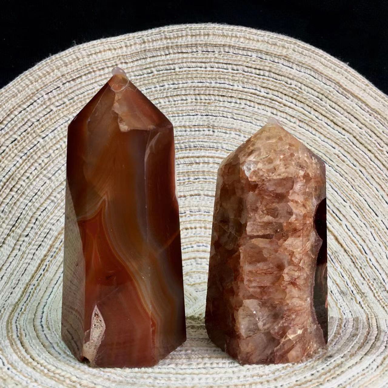 Wholesale High Quality Reiki Carnelian Tower Natural Healing Crystal for decoraiotion 1kg
