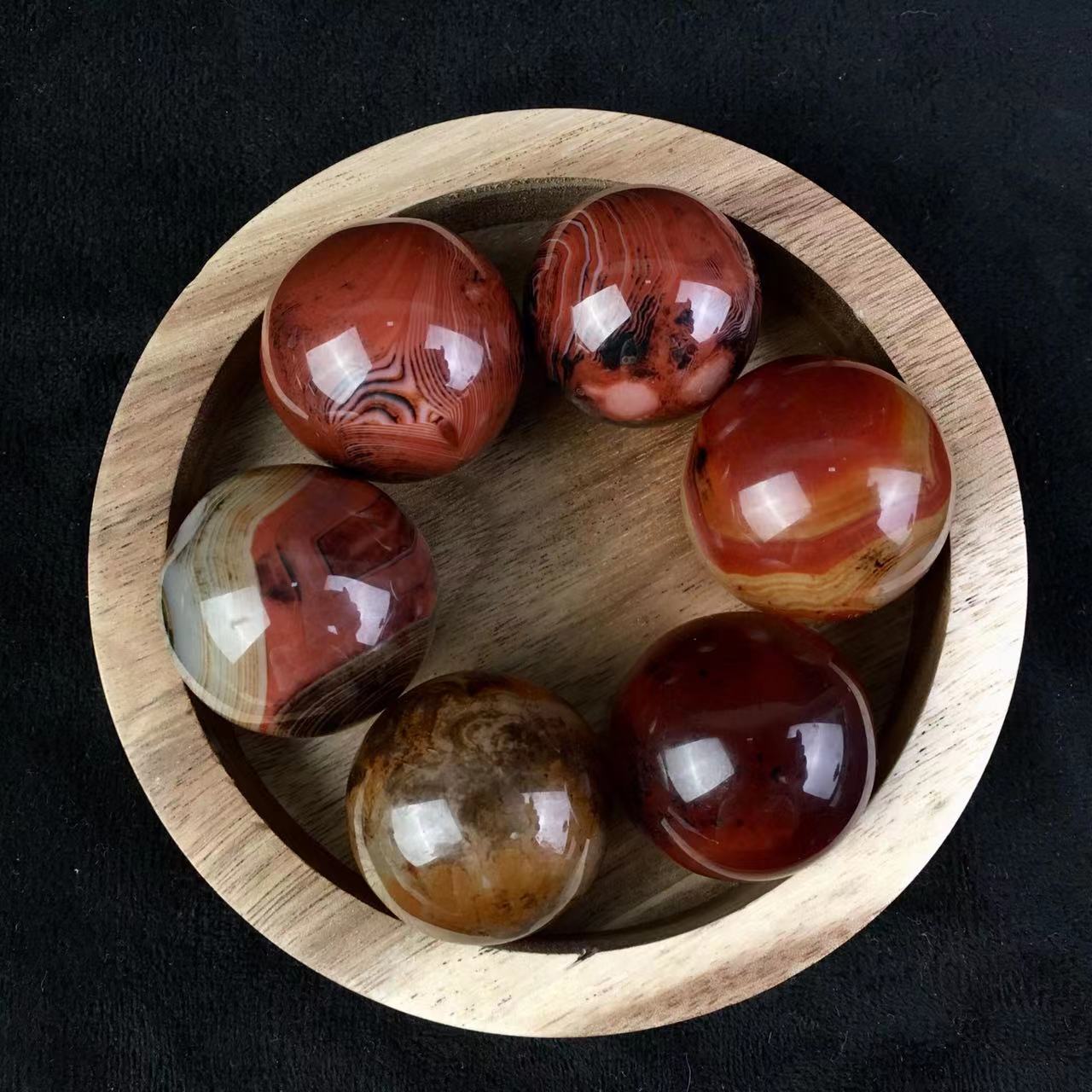 Wholesale high quality polished sardonyx agate sphere silk agate ball natural crystal quartz ball for souvenir 1kg