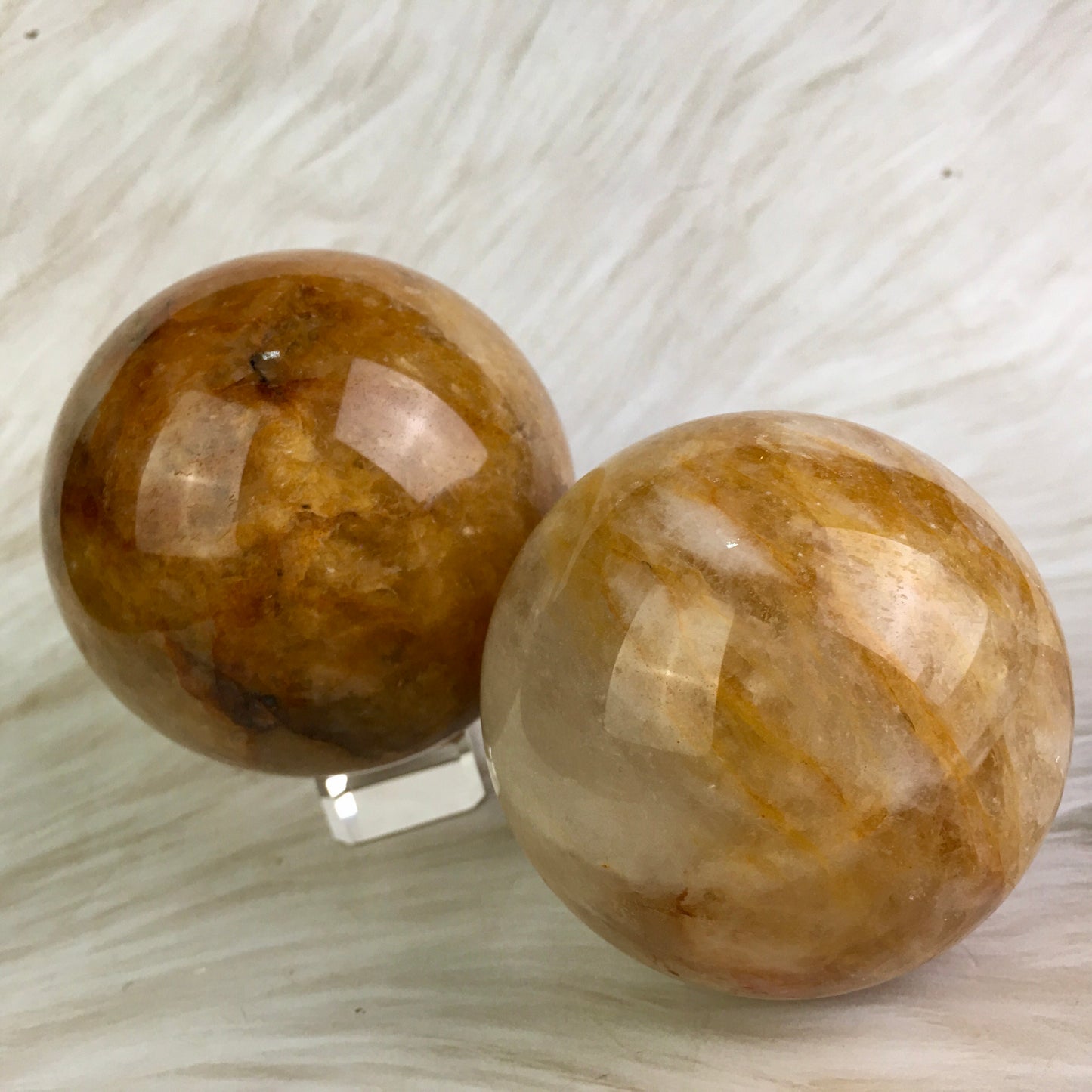 Wholesale high quality reiki natural Golden hearler sphere for decoration 1kg