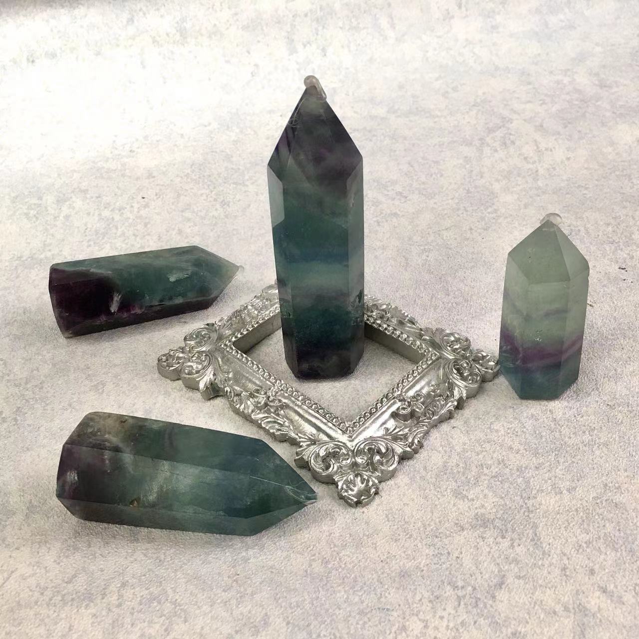 Wholesale Blue Fluorite Crystal Healing Quartz for decoraiotion 1kg