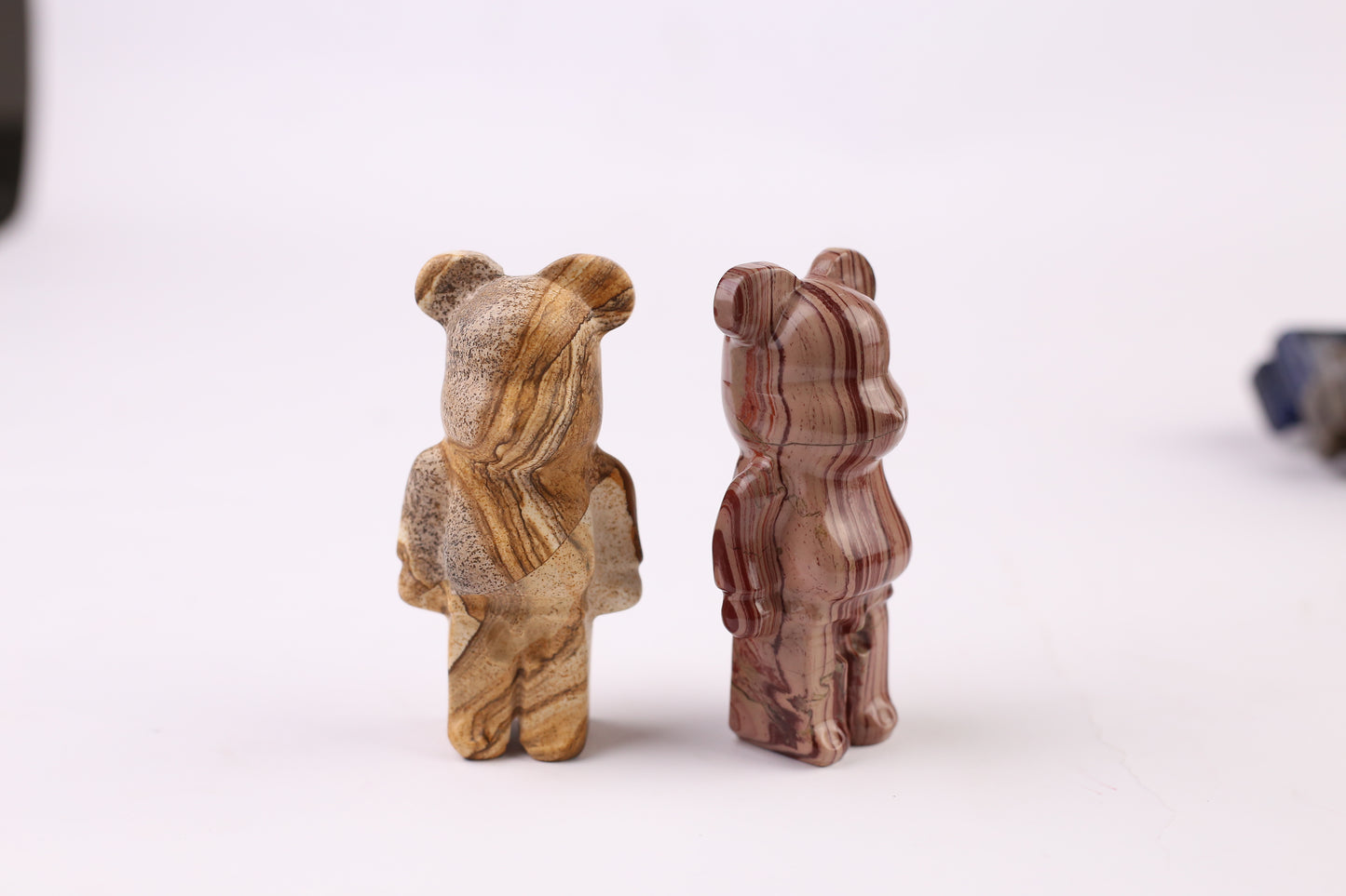 Wholesale high quality reiki natural Gloomy Bear carving for decoration