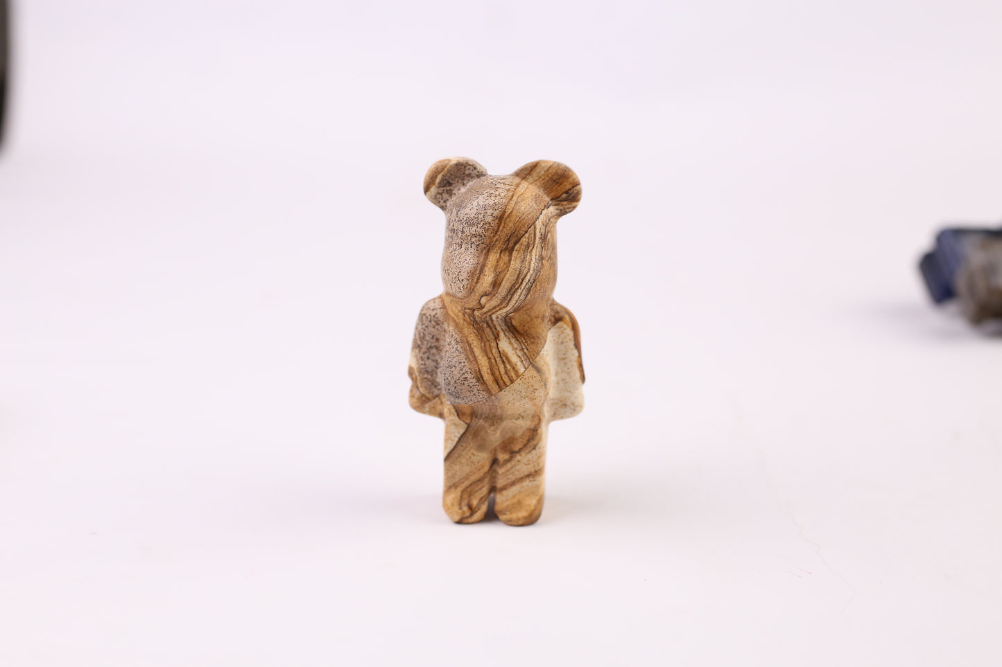 Wholesale high quality reiki natural Gloomy Bear carving for decoration