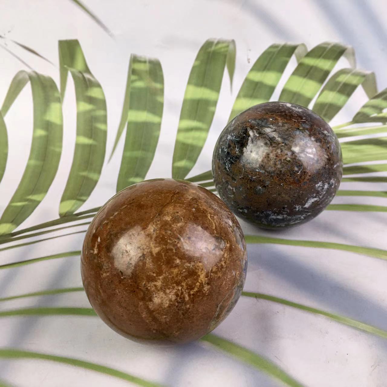 Wholesale high quality reiki natural Peter stone sphere for decoration 1kg