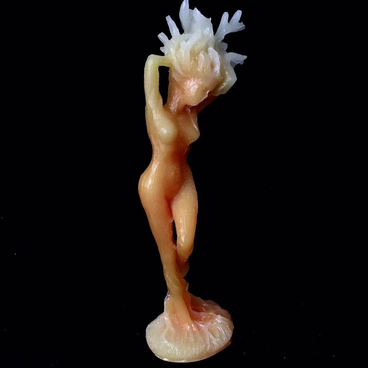 Wholesale crystal luminous High-quality Tree Man/Women carving for gift