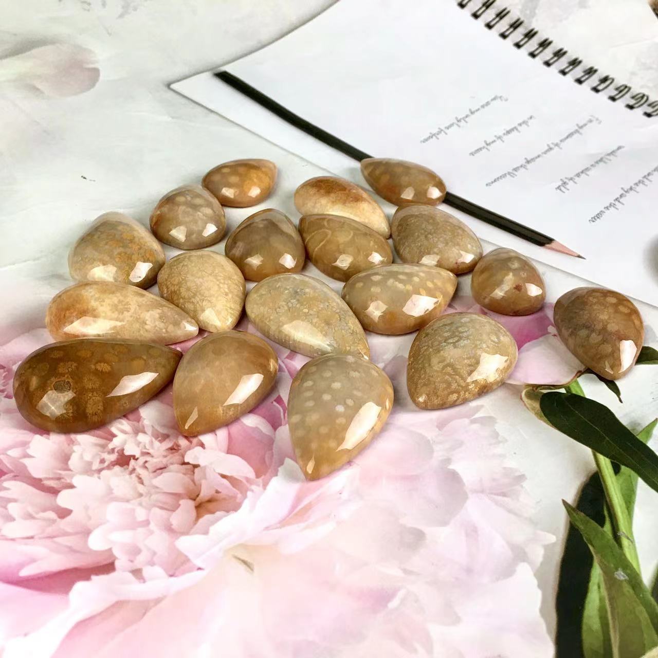High quality wholesale Natural Crystal Coral pendant For Decoration