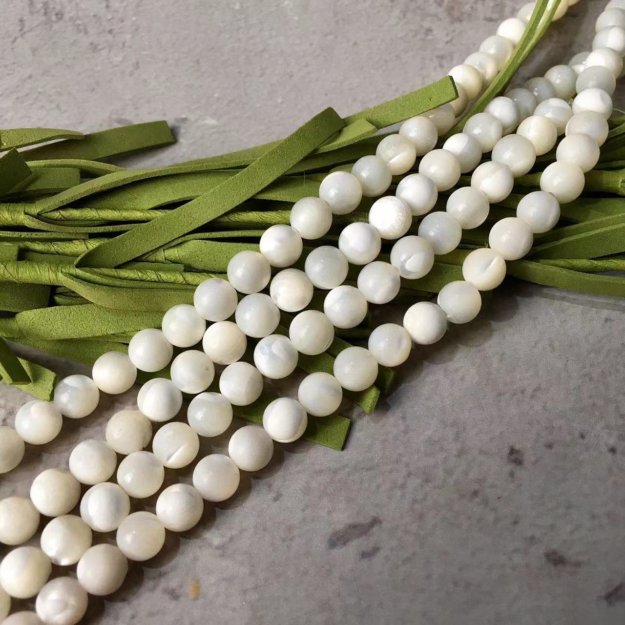 Natural pearl multi color round natural freshwater beads pearls jewelry5.6MM