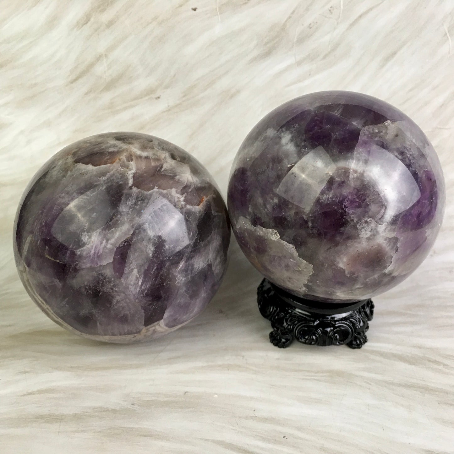 Wholesale Natural Healing Dream Amethyst Sphere for decoration 1kg