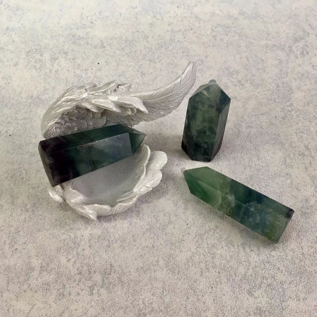 Wholesale Blue Fluorite Crystal Healing Quartz for decoraiotion 1kg