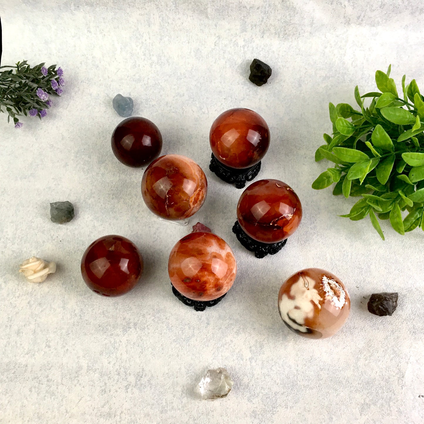Wholesale High Quality Healing Quartz Carnelian sphere 1kg