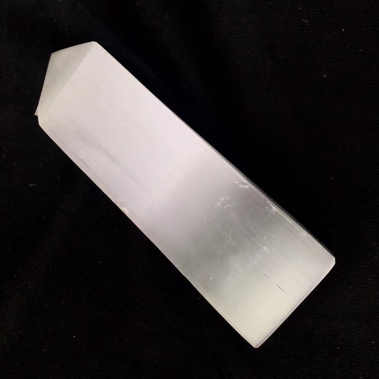 Wholesale high quality reiki natural crystal selenite tower for decoraiotion