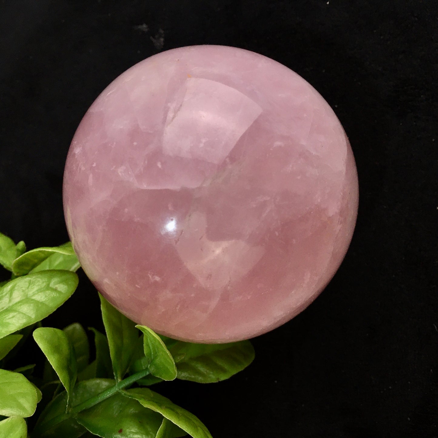 Natural Rose Quartz Sphere Crystal Hand Carved Starlight Crystal Ball Sphere carving for healing 1kg