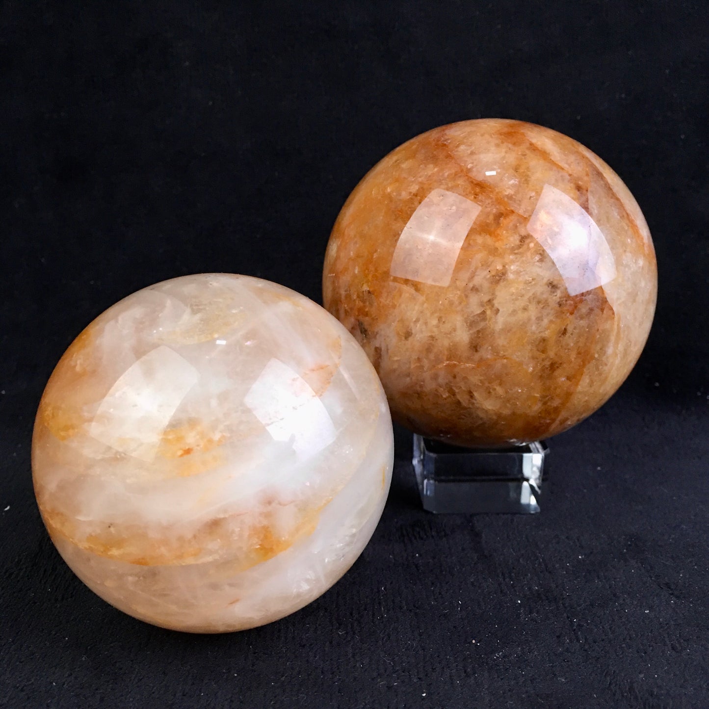 Wholesale high quality reiki natural Golden hearler sphere for decoration 1kg