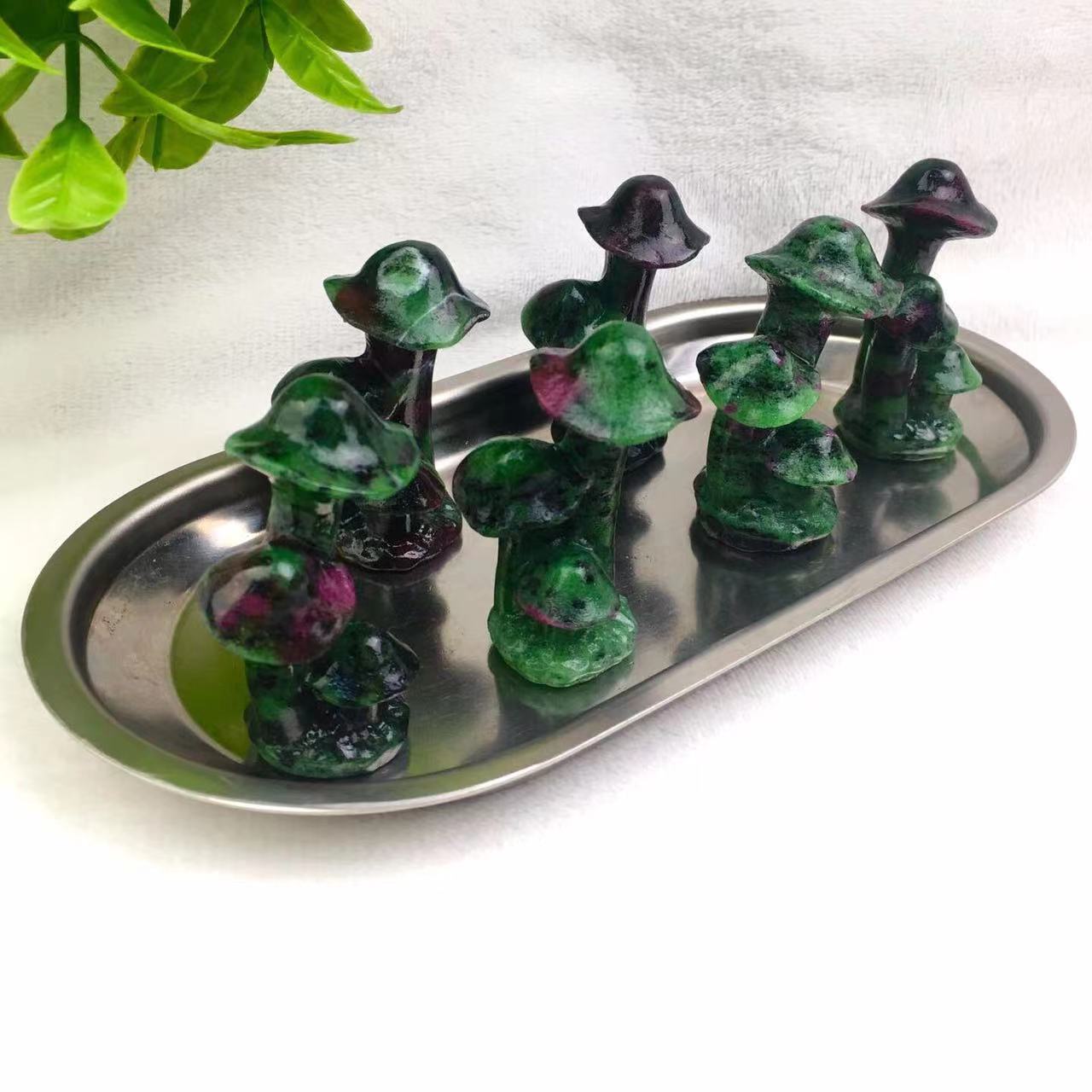 Wholesale Natural Crystal Bulk High Quality Crystal Mushroom Cluster Crystal Carving Mushroom Cluster