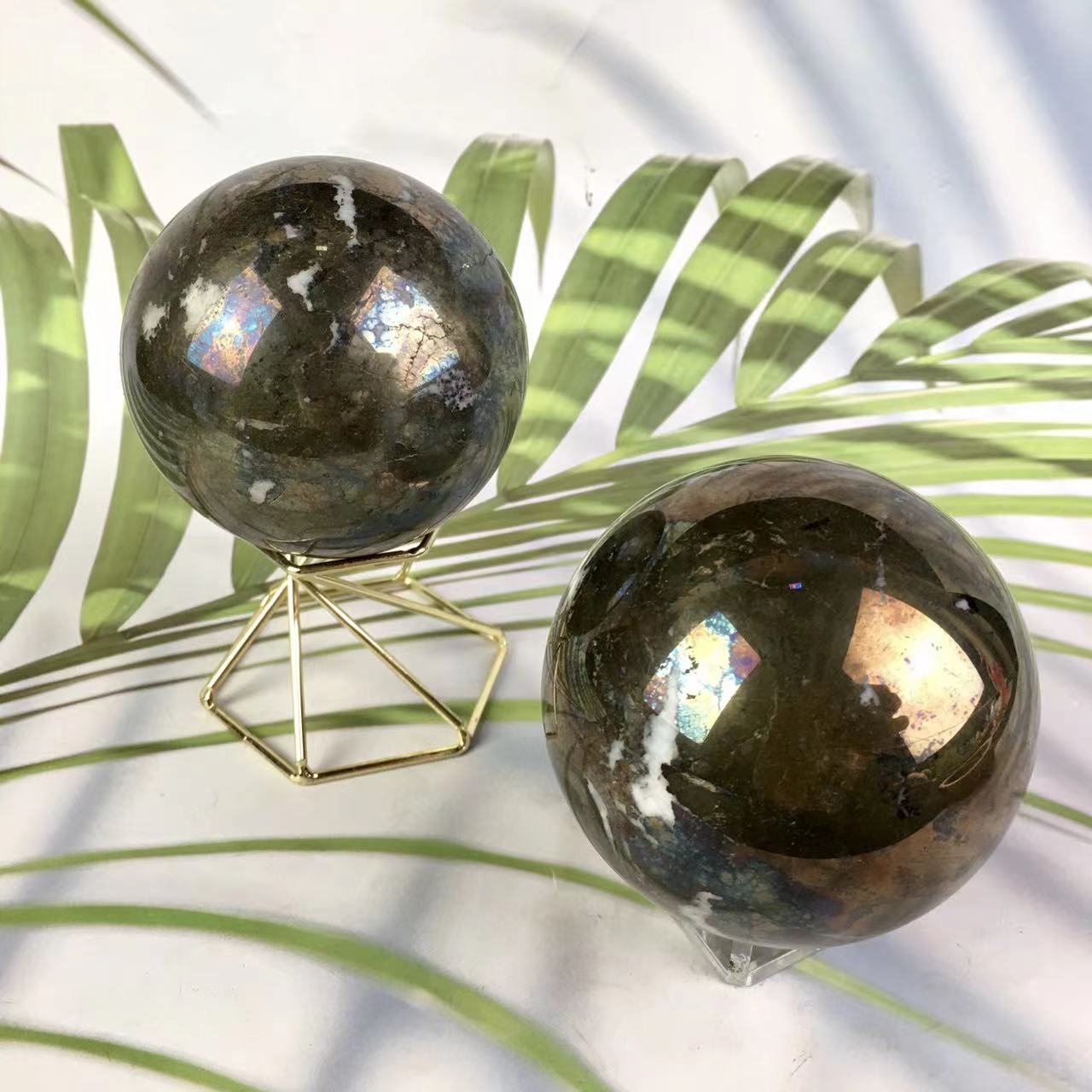 Wholesale Natural Quartz Crystals Healing Stones Pyrite Ball sphere Fengshui Sphere 1kg