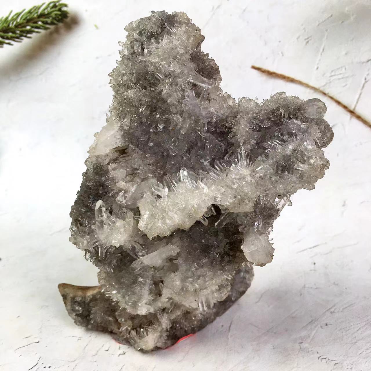 Wholesale 100% Natural Crystal Cluster Moon face with skull Crystal For Home Decoration