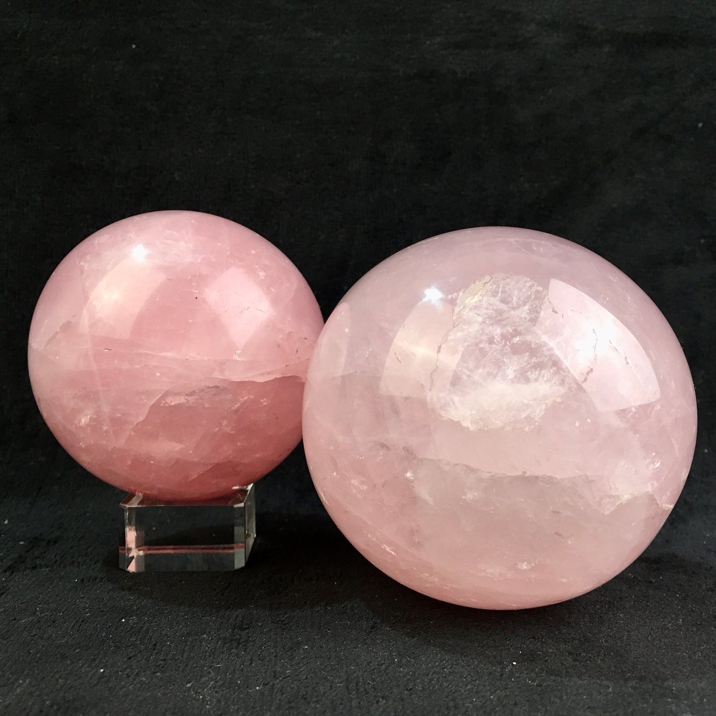 Natural Rose Quartz Sphere Crystal Hand Carved Starlight Crystal Ball Sphere carving for healing 1kg