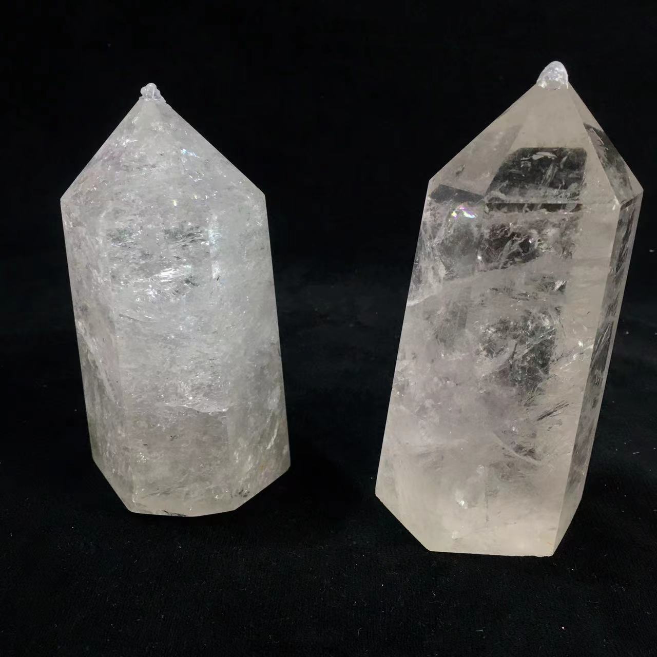 Wholesale Natural Crystals Healing Clear Quartz Tower for decoraiotion 1kg