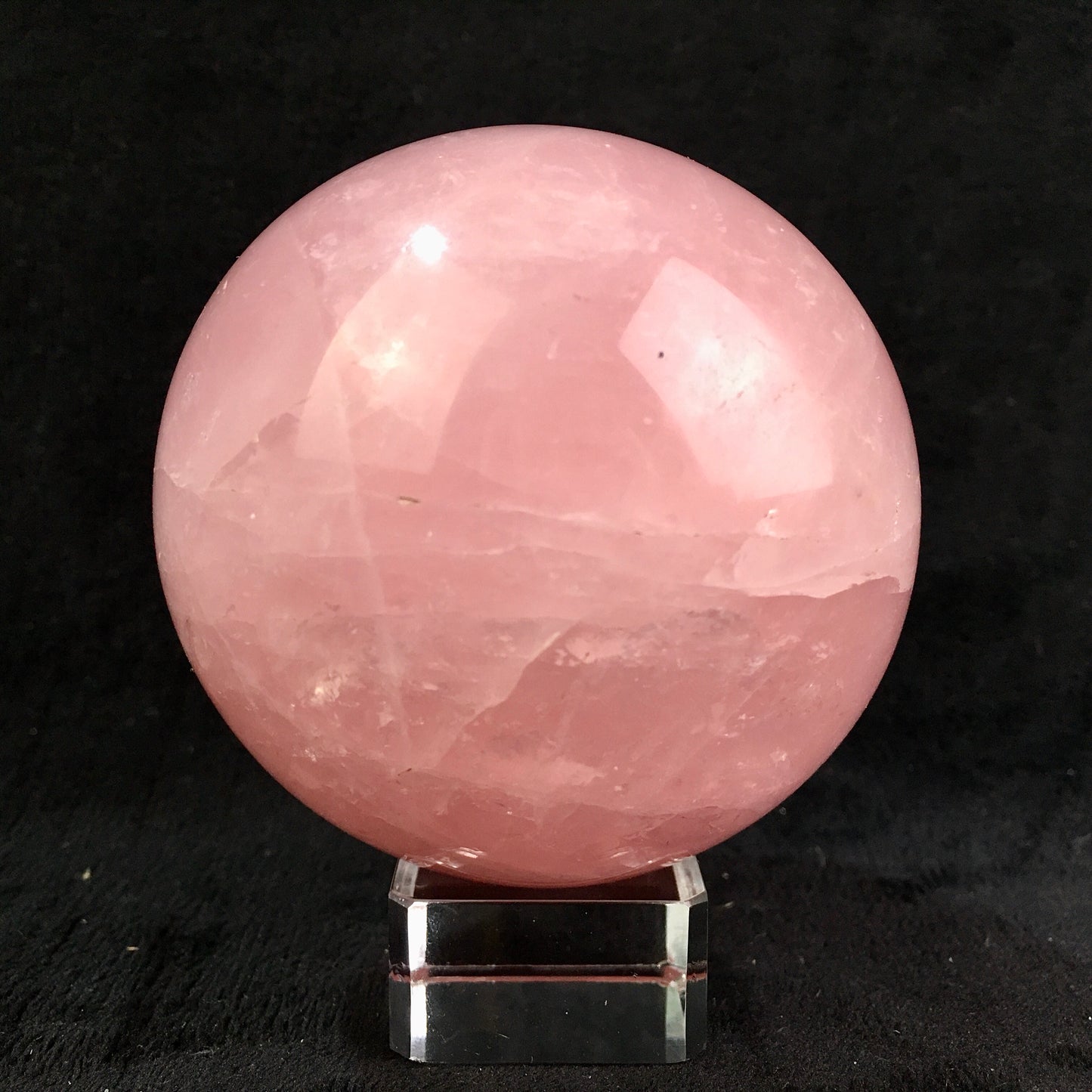 Natural Rose Quartz Sphere Crystal Hand Carved Starlight Crystal Ball Sphere carving for healing 1kg