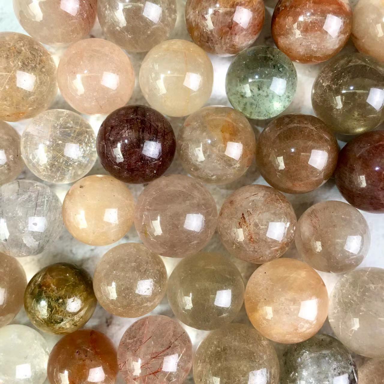 Wholesale Manufacturer Natural  high quality Rutile Bead For Decoration