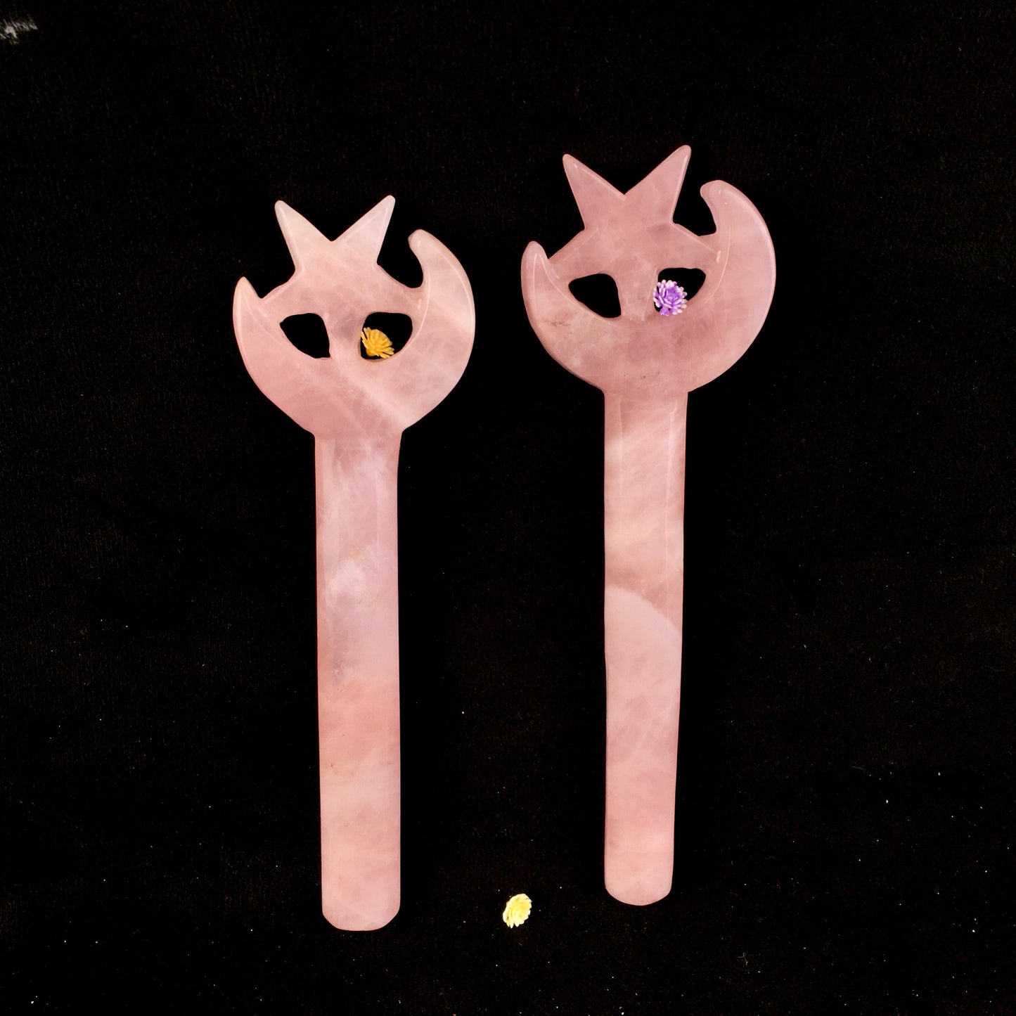Wholesale natural Crystals Healing rose quartz magic Wand For Decoration